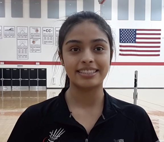 TF South badminton player Ivy Flores